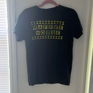 Black and yellow Waffle House t-shirt